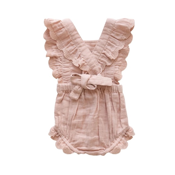 Jamie Kay Muslin Playsuit 0-3m - Picture 10 of 13